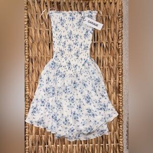 Garage Blue Floral Dress